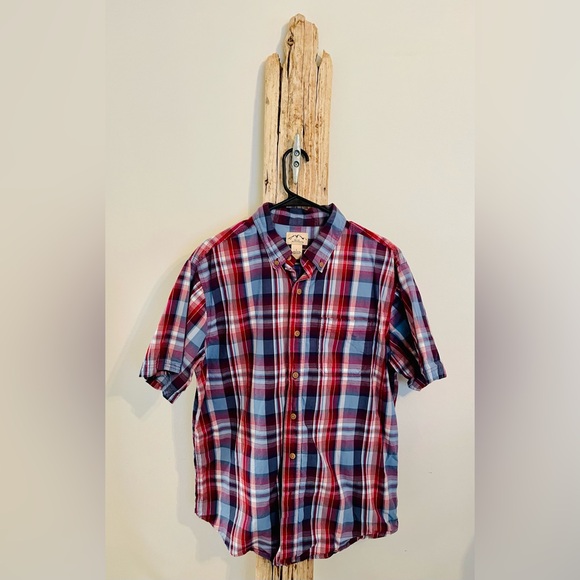 Blue mountain plaid red and blue - Picture 2 of 3